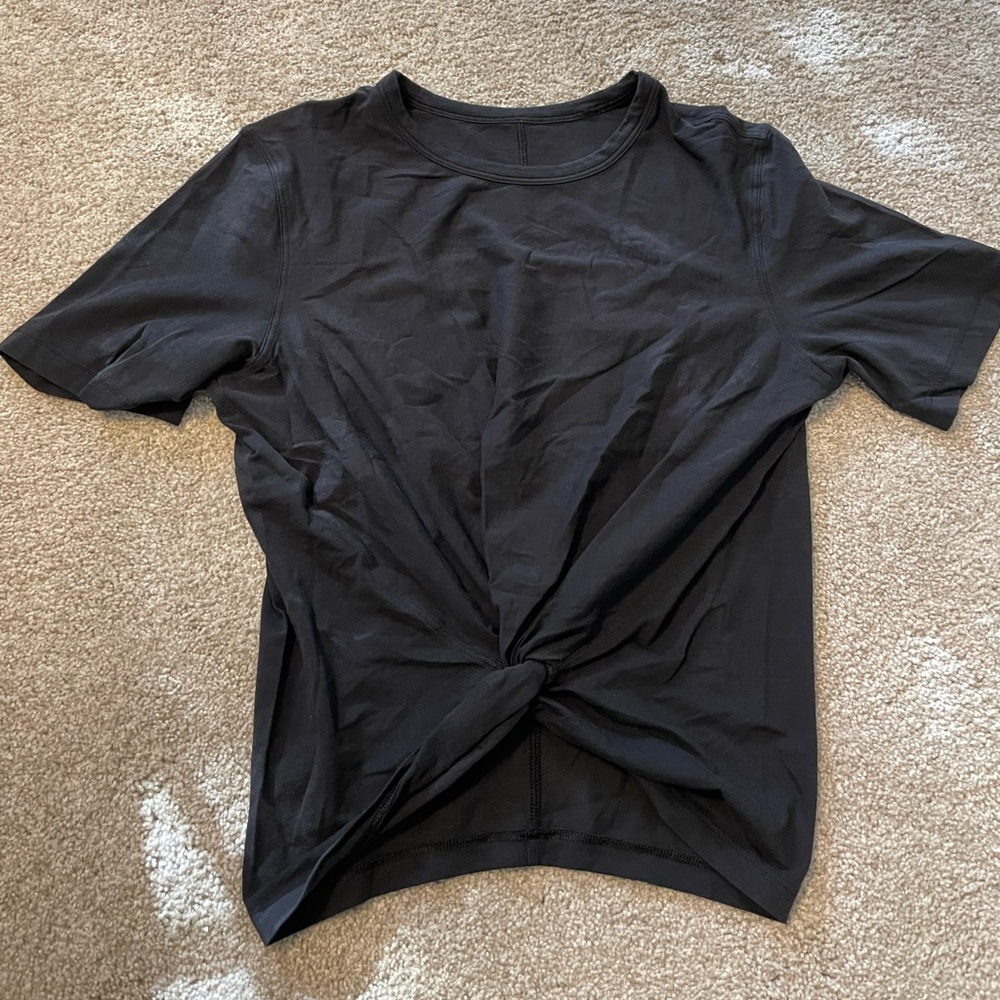 Black Lululemon Crescent T-Shirt